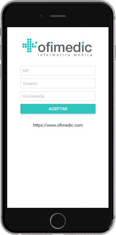 Login de Ofimedic Fotos
